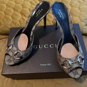 Authentic Gucci Miro Soft Beige-Ebony/Chocol
